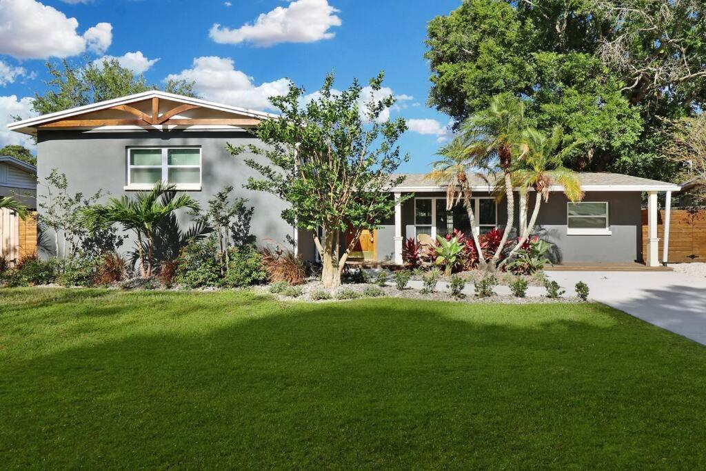 Palm Tree Paradise Tampa Pool Home Exterior foto